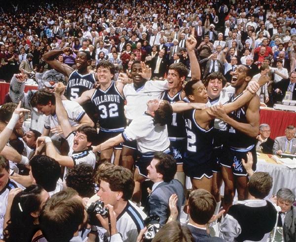 Basketball Court Flooring for NCAA Final Four 1985